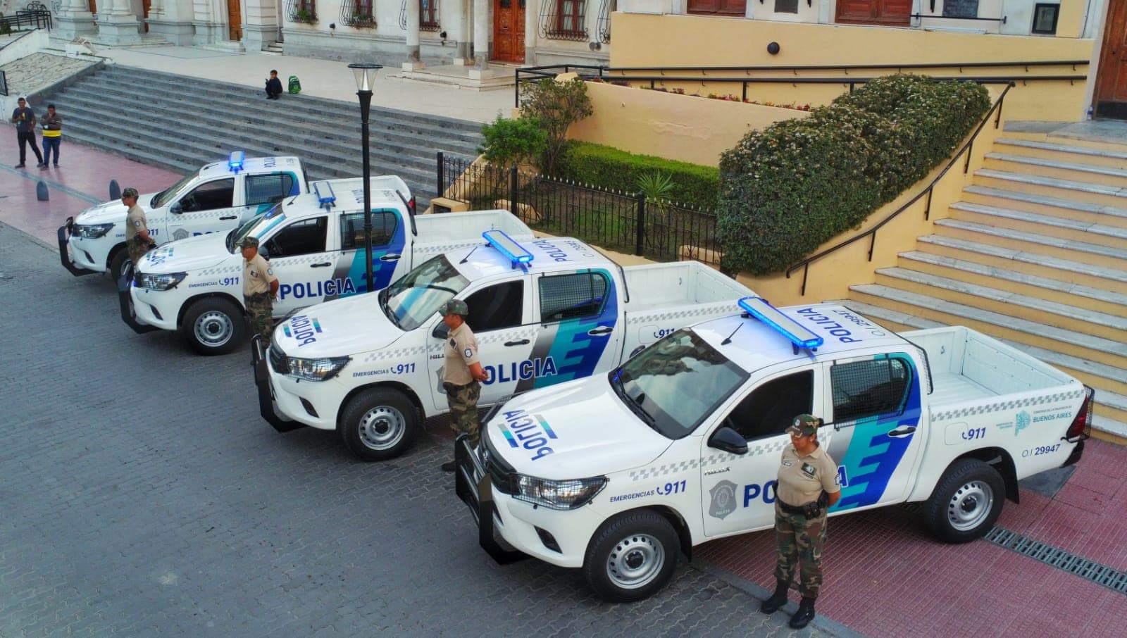 Patagones tendrá nuevos patrulleros, más efectivos y se anunció la construcción de viviendas para efectivos policiales