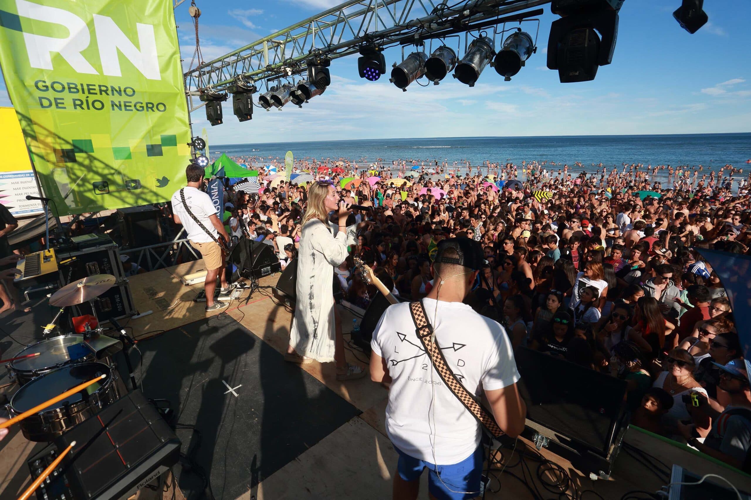 Unos 350.000 turistas disfrutaron de la agenda recreativa en los destinos rionegrinos