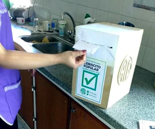 ATE afirma que 96,67% de los trabajadores estatales no está de acuerdo con el aumento salarial del gobierno