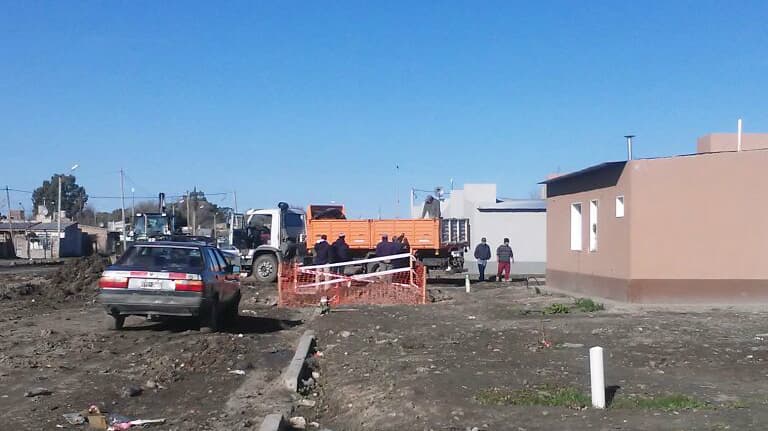 A mitad de año estaría en funcionamiento la planta de líquidos cloacales del barrio 22 de Abril