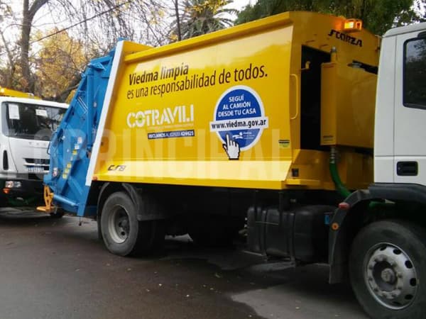Rige el nuevo sistema de recolección de basura en Viedma y el mismo comenzó funcionando bien, aseguró Castro