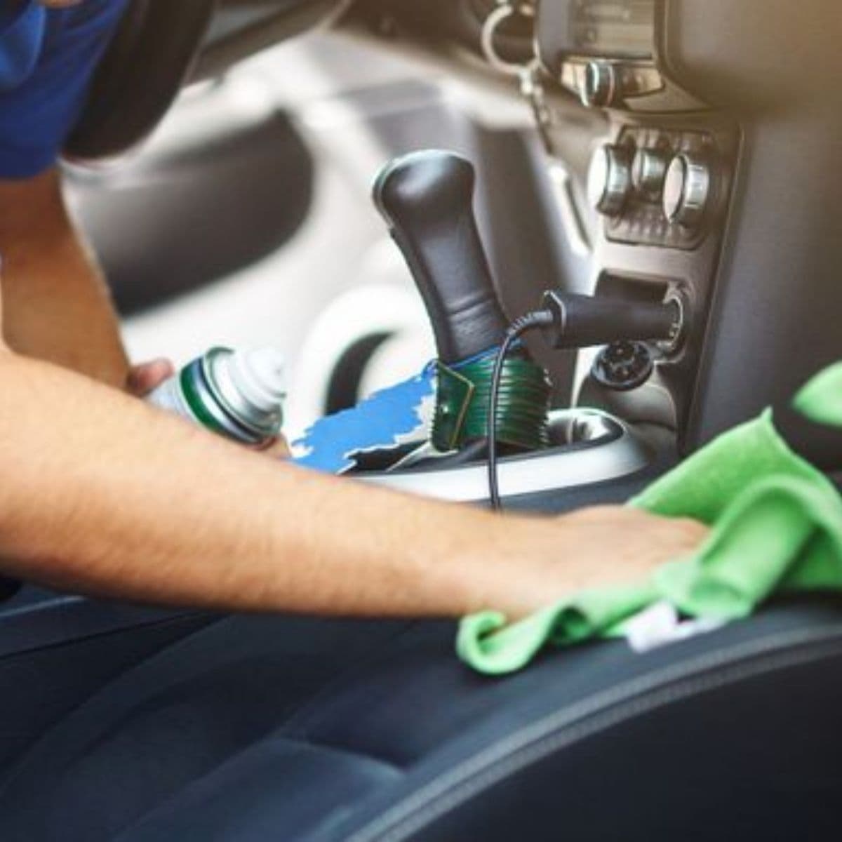 Desinfectar el interior del auto es conveniente