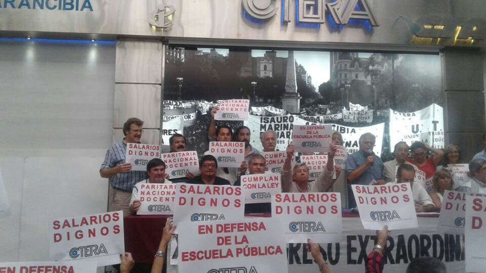 Paro nacional y apoyo al reclamo de UnTER por Nivel Medio para el 6 y 7 de marzo