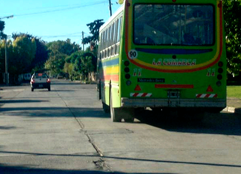 Le robaron la recaudación a un colectivero en el Lavalle