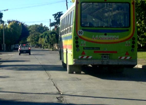 La empresa de colectivos de Patagones reduce recorridos como medida de protesta