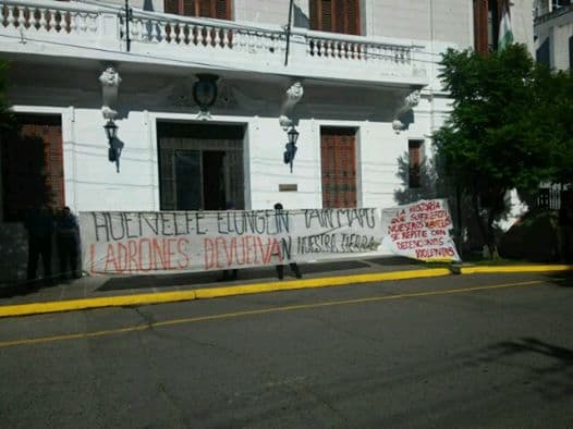 Integrantes de la Comunidad Mapuche afirman no querer comercializar las tierras que reclaman