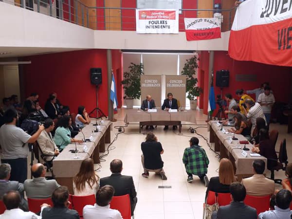 Dieron apertura al inicio de las sesiones del Concejo Deliberante