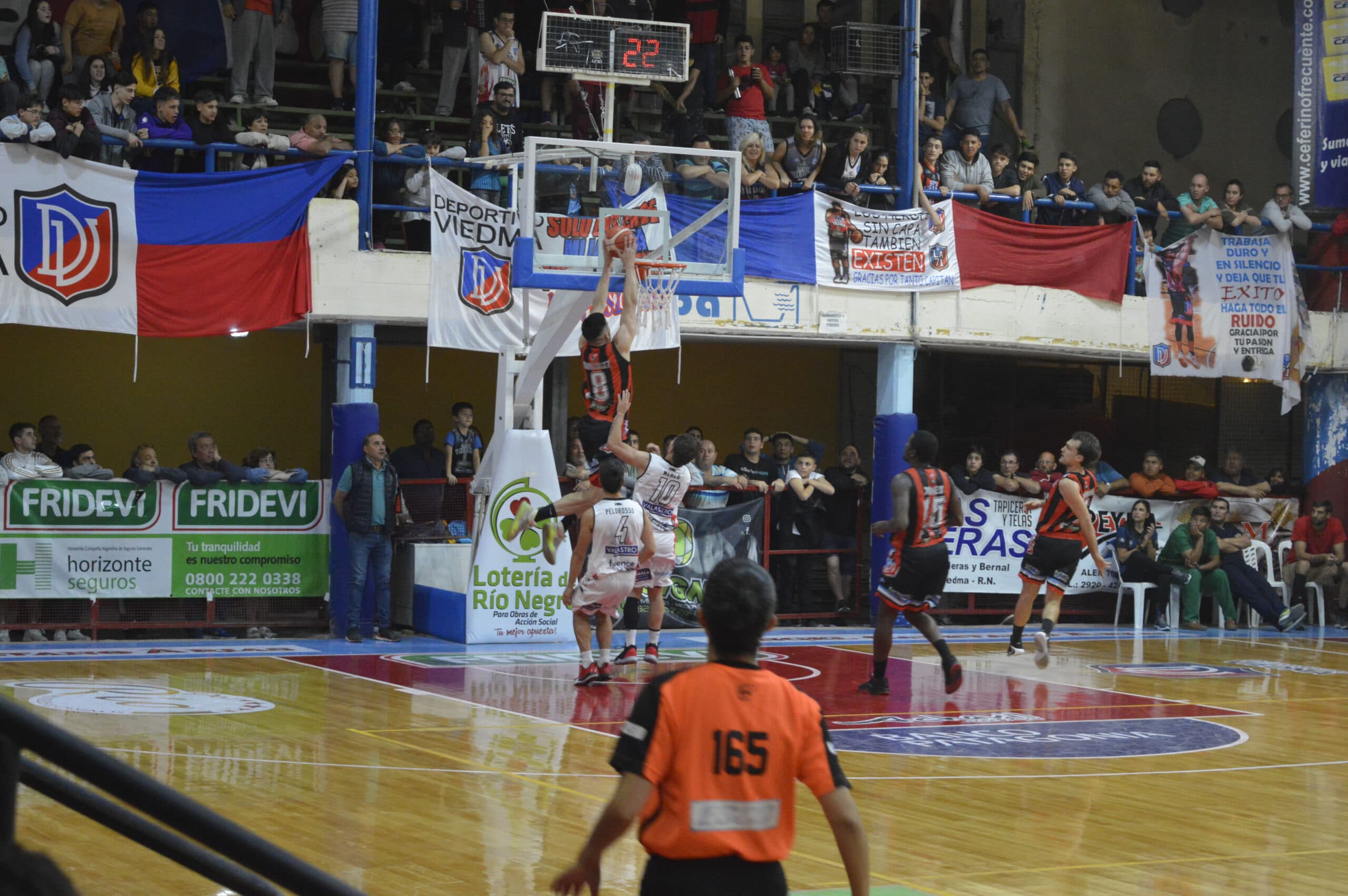 Deportivo Viedma derrotó con claridad a Quilmes 108 a 83