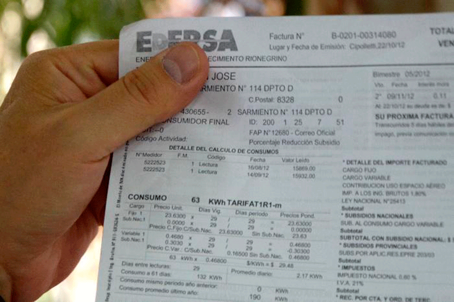 El Defensor del Usuario estará en en Viedma analizando la propuesta de EdERSA
