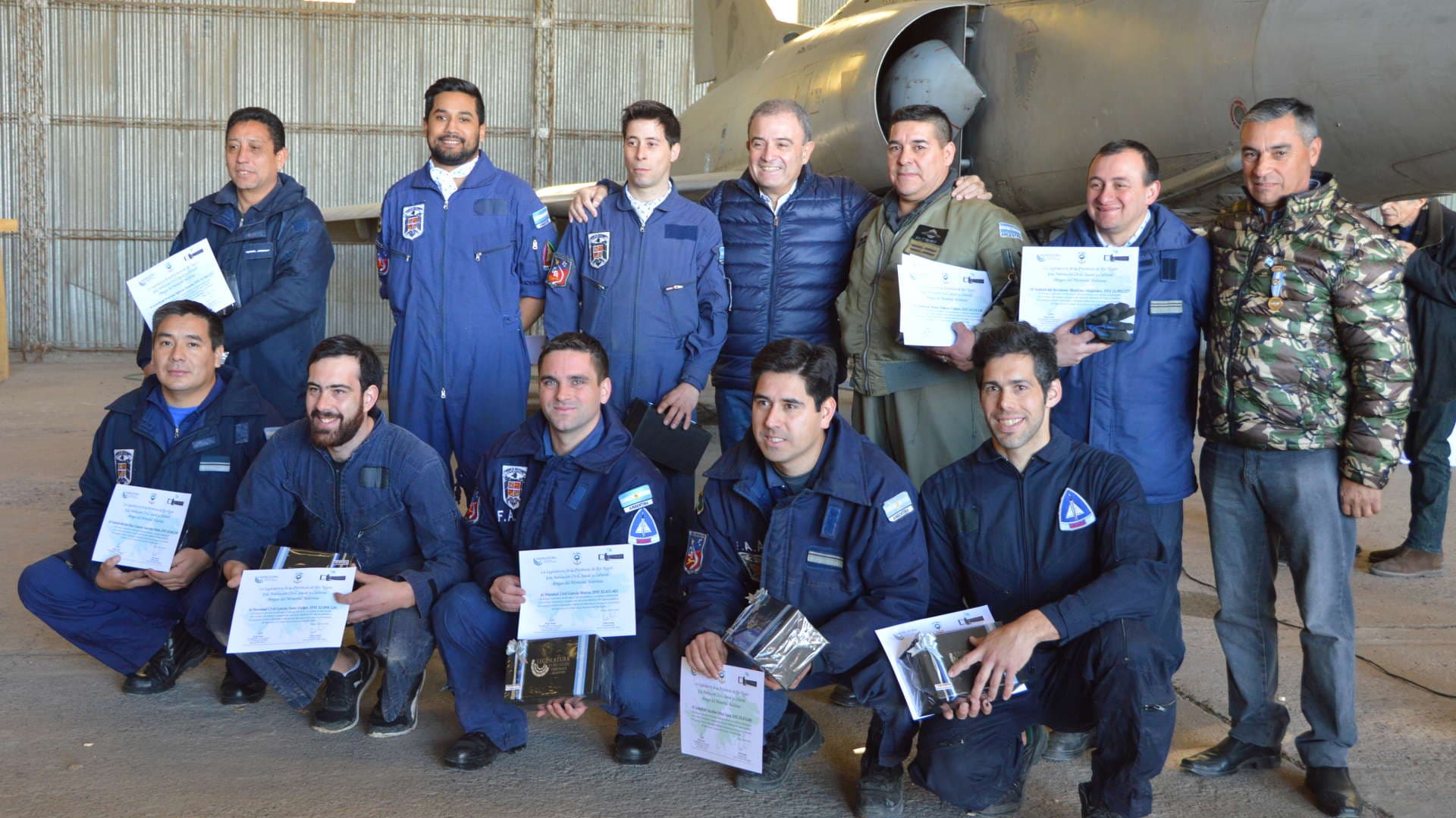 Culminó el ensamble del avion Mirage que se incorporará al Memorial Malvinas