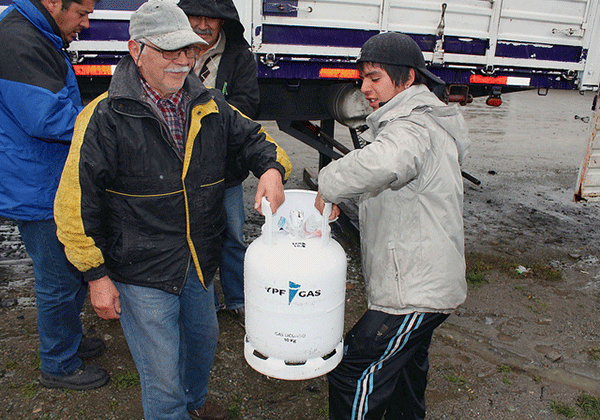 Comenzaron a realizar los controles por el alto precio del gas envasado, después de la denuncia de vecinos