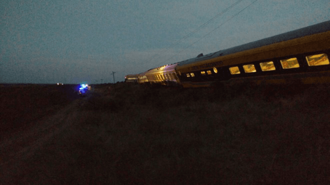 Descarriló el Tren Patagónico en la zona de la Cuchilla, viajaban 140 personas y no hubo heridos