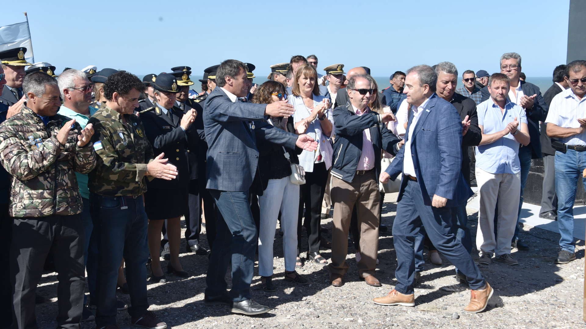 Se recordó a los Veteranos y Caídos de la Guerra Malvinas en el Memorial en El Cóndor