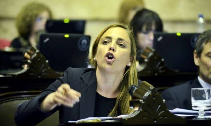No le gustó a la diputada Soria el pedido de Weretilneck para que voten a favor del acuerdo con los Fondos Buitres