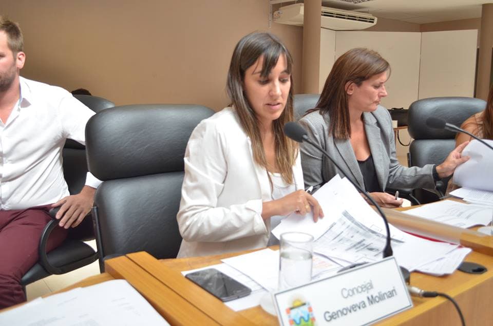 “Queremos crear un Concejo Deliberante de puertas abiertas” dijo la concejal Genoveva Molinari