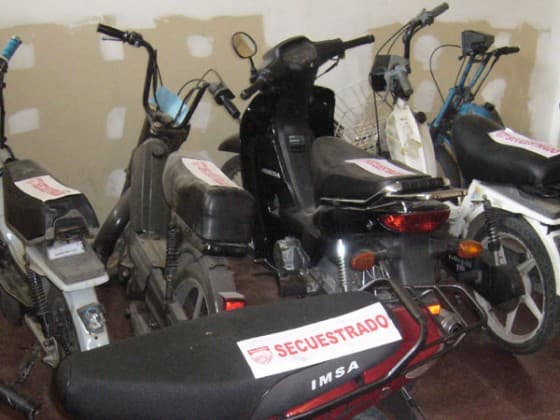 En este 2015 se incrementaron los secuestros de motos en la capital provincial