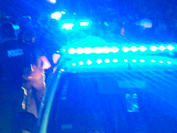 Fue detenido por conducir ebrio y chocar un móvil de la policía