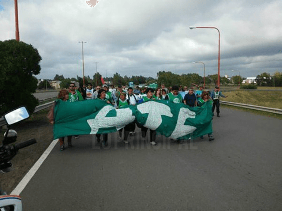 El lunes habrá protesta de ATE y no descarta movilizarse a las rutas previo a la reunión con el Gobierno