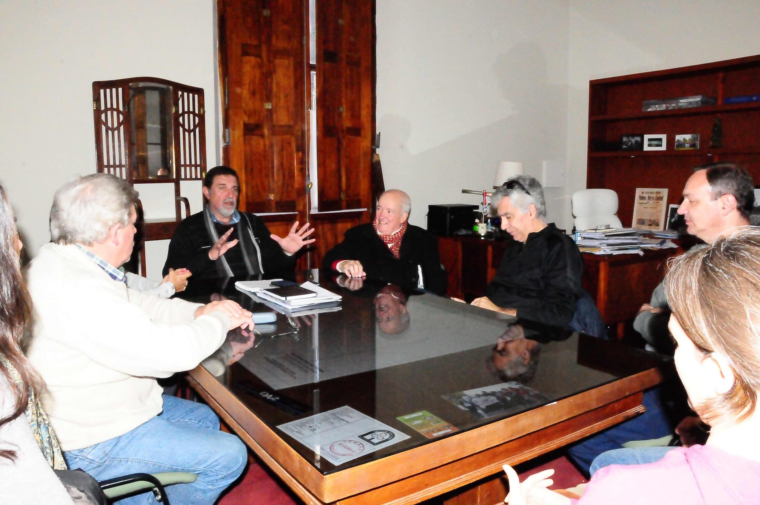 Foulkes recibió a técnicos de la Comisión Nacional de Monumentos Históricos