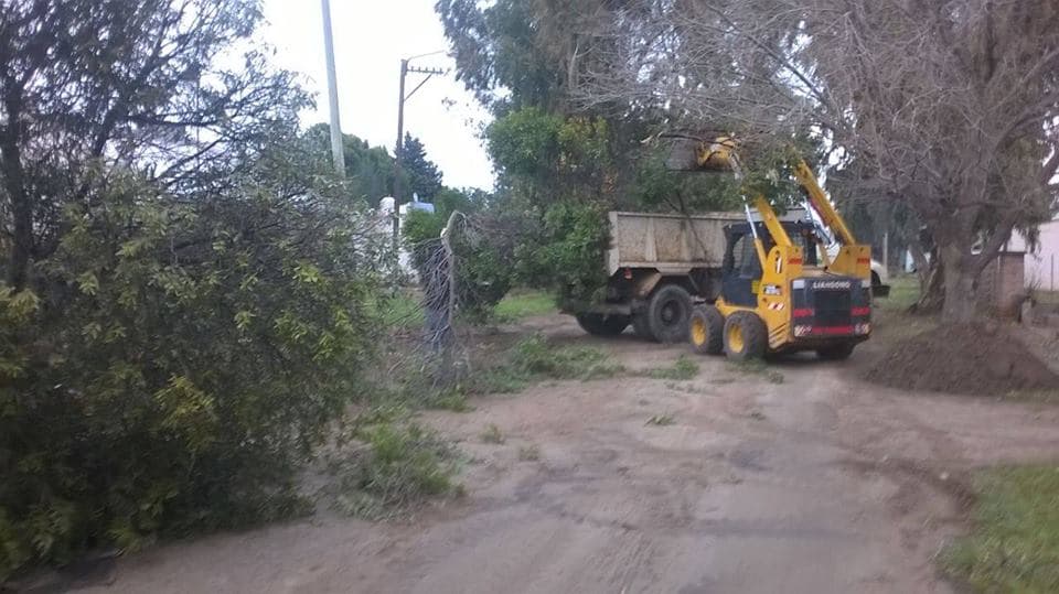 Reacondicionan espacios públicos tras el temporal