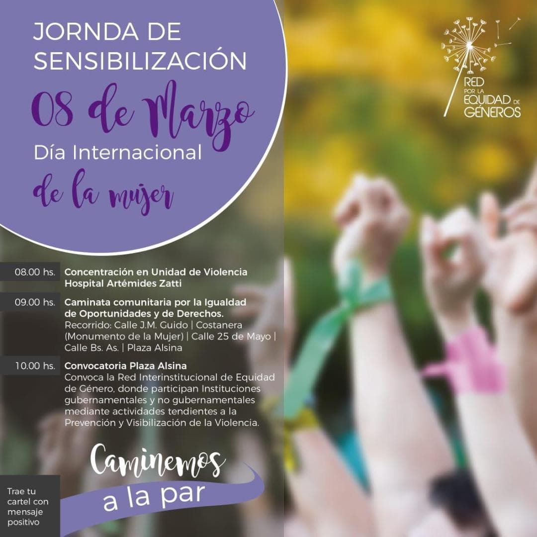 En Viedma la municipalidad respalda a trabajadoras municipales que quieran adherir al Paro de Mujeres