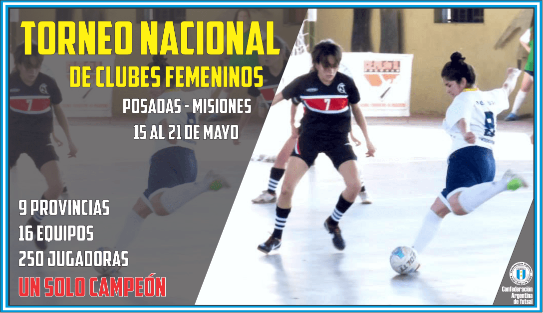 Equipos de Viedma participarán del Torneo Nacional de Clubes Femeninos en Posadas