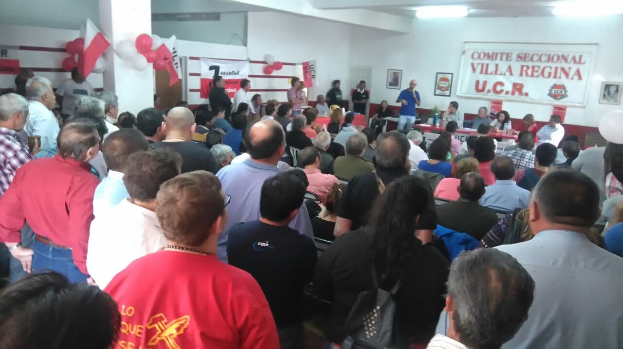 Los radicales rionegrinos se reunieron para analizar el futuro del partido