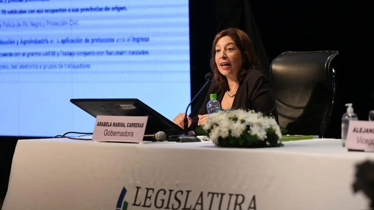 La Gobernadora Carreras inaugurará un nuevo Periodo de Sesiones Ordinarias de la Legislatura