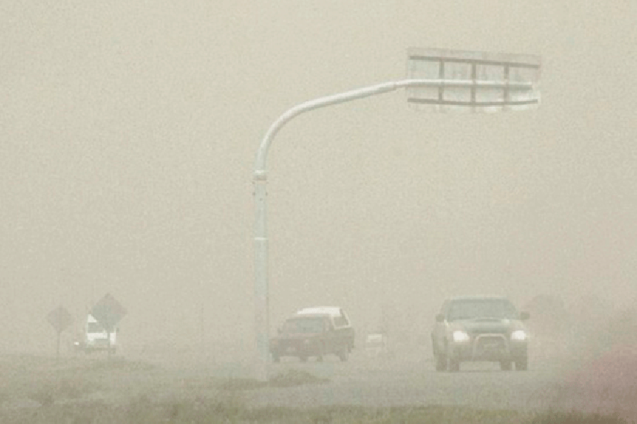 Hay alerta amarilla por chaparrones y vientos con ráfagas que pueden alcanzar los 90 km/h en la región